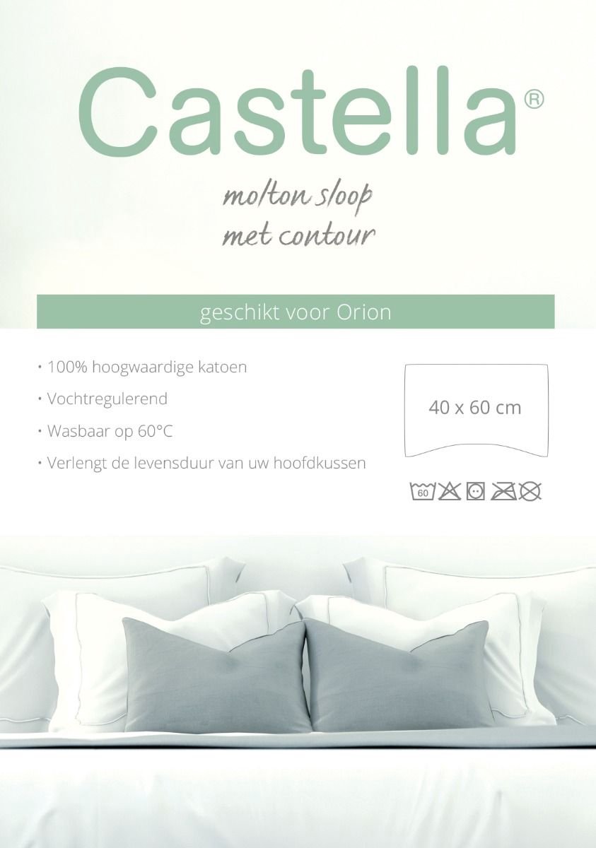 Castella Molton Sloop Orion 8 & 10 cm 40 x 60 cm