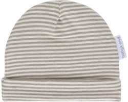 Baby's Only Mutsje Stripe - Baby Muts - Urban Green - 0-3 mnd - 100% ecologisch katoen - GOTS
