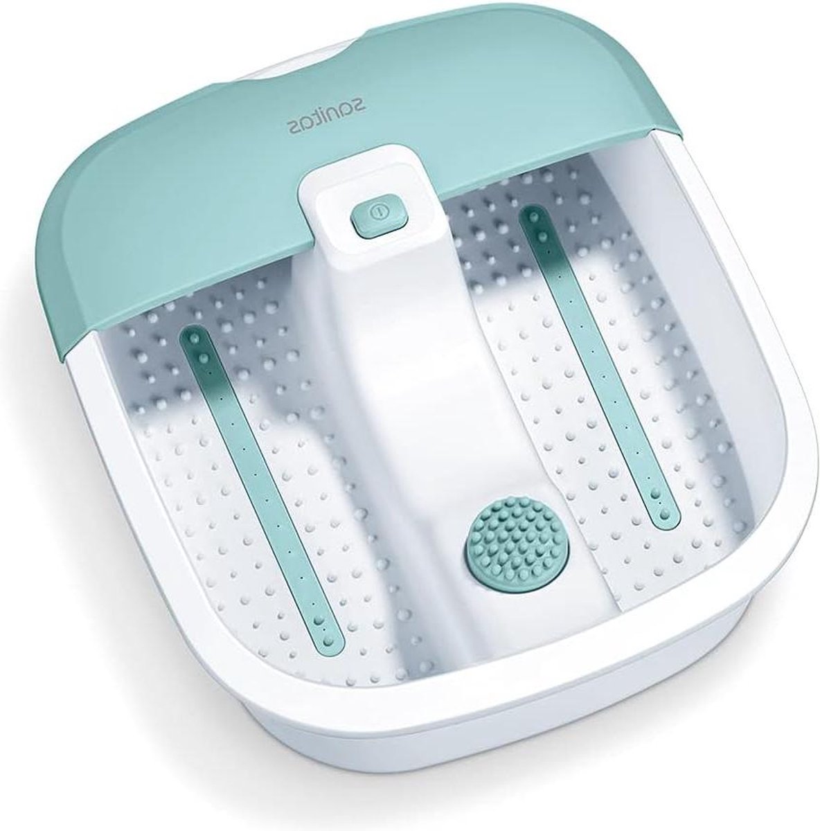 Goedkoopste HTML Content - Sanitas SFB 07 Voetenbad met Vibratie- en Bubbelmassage - Voetreflexzonemassage - Watertemperatuurregeling - Ontspanning Gestreste Voeten Elektrische voetmassage