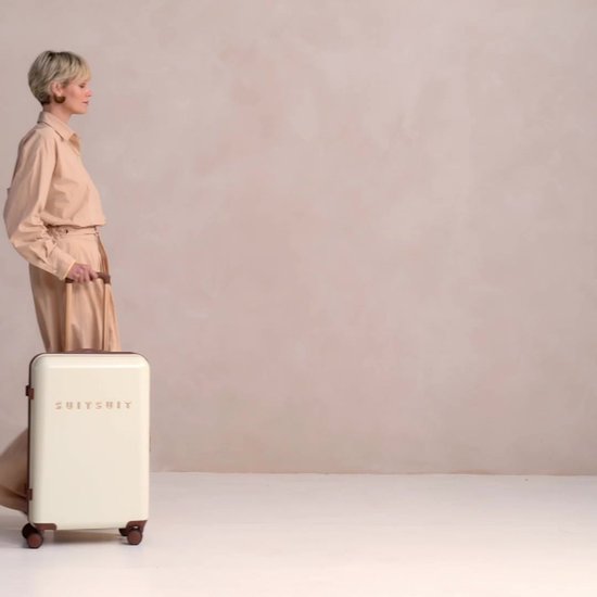 Fab Seventies - White Antique - Valise de Voyage (66 cm)