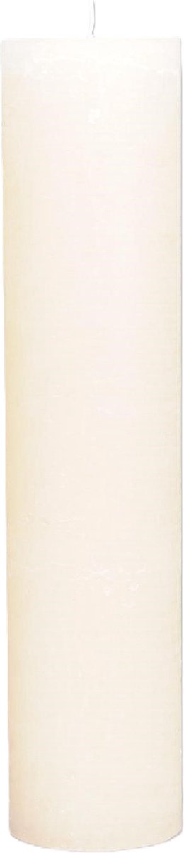 Rasteli Luz Your Senses Cilinder Kaars-Dinerkaarsen Wit-Aspergewit D 9 cm H 40 cm