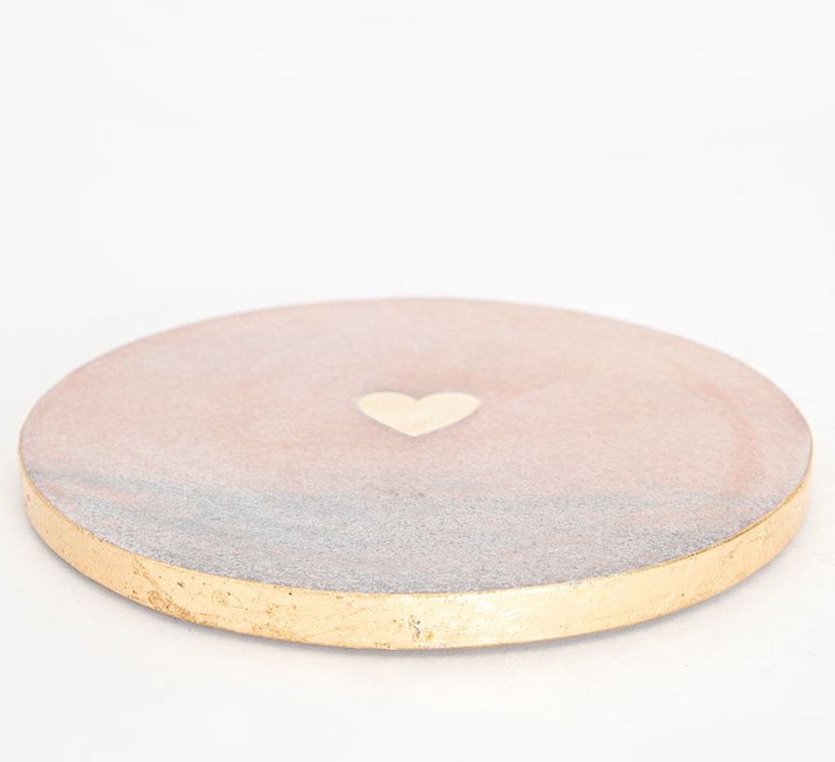 Sissy-Boy - Marmeren onderzetter - Goudkleurig hart - Stijlvol design