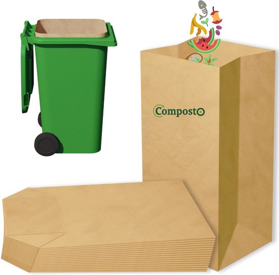 Composto GFT 240L containerzak set à 30 stuks