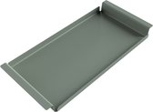 Steellish Dienblad Rechthoek - Tray - Aluminium - Mos Groen - 61×29×5