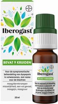 Iberogast Druppels 20ml | Geneesmiddel met 9 Kruiden | Verlicht Maag- en Darmklachten zoals Krampen, Maagpijn, Maagzuur, Misselijkheid en Opgeblazen Gevoel