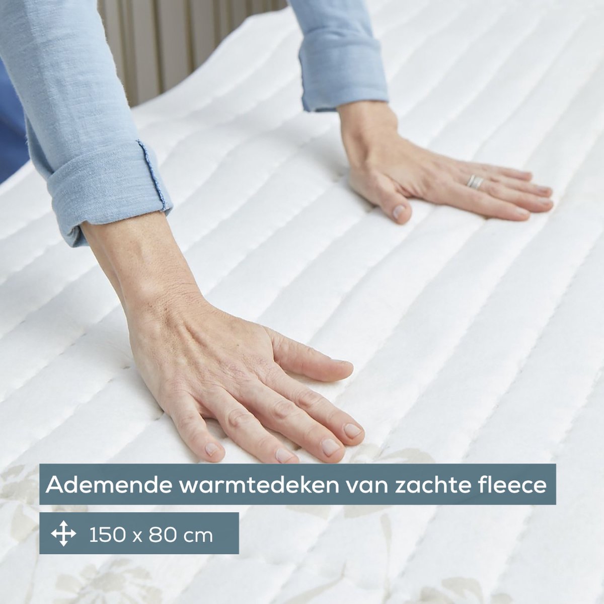 Afbeelding 3 van Beurer TS 23 Elektrische Deken 150x80 cm Wit/Print