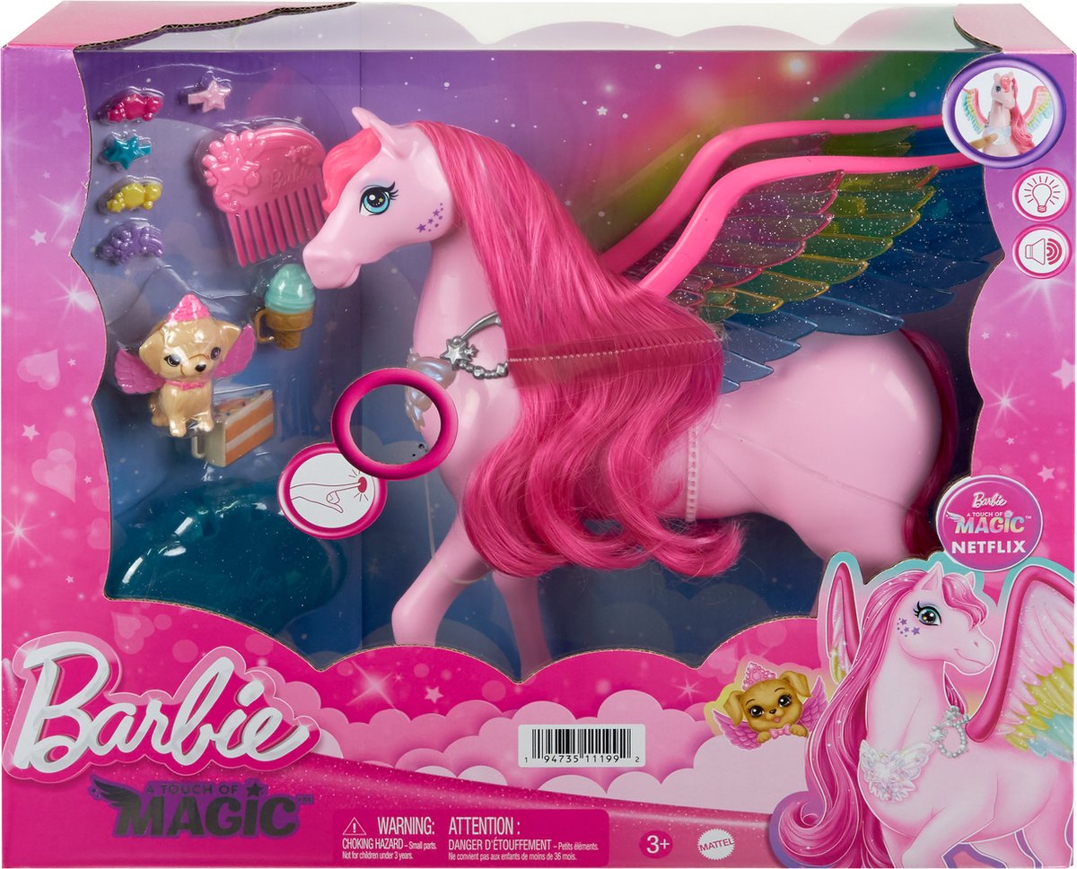 Barbie A Touch of Magic - Pegasus paard met Accessories — afbeelding 2