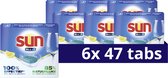 Bol.com Sun - Vaatwascapsules - All-in 1 - Citroen - met Active Oxygen - 6 x 47 Vaatwastabletten - Voordeelverpakking aanbieding