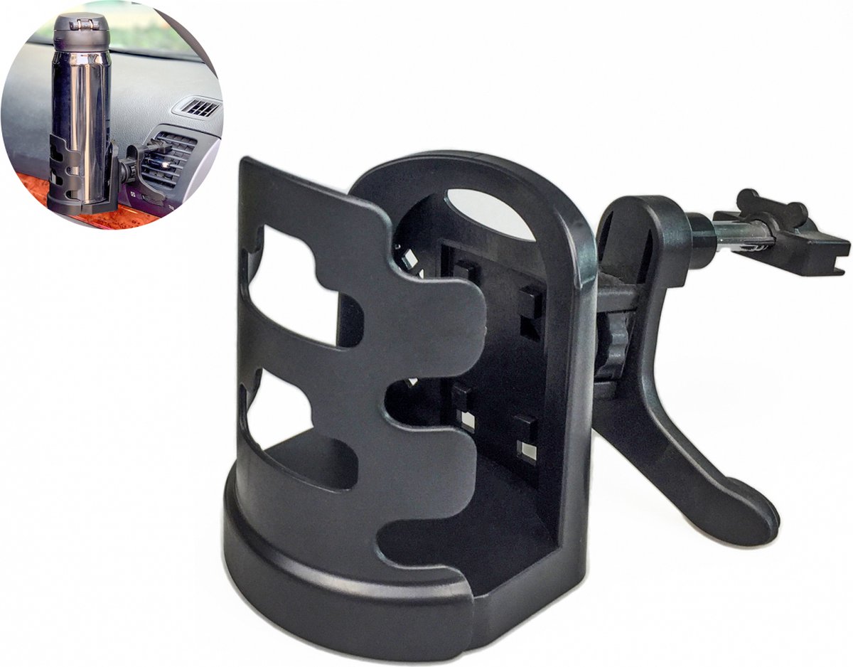 Bekerhouder voor in de auto - Verstelbare bekerhouder - Blikjeshouder - Ventilatierooster - Universele Bekerhouder Auto - Universele houder Auto - Fleshouder auto - Auto Drankhouder - Blikhouder & fleshouder Auto - Autoaccessoires - hoog kwaliteit