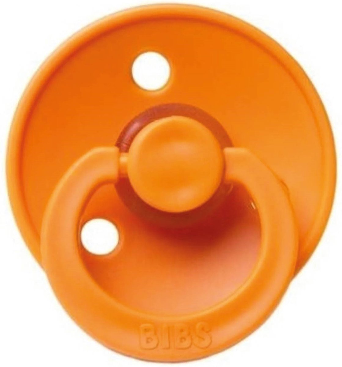Goedkoopste BIBS Colour Fopspeen Natuurrubber - Size 2 (6 maanden) - Apricot - Oranje