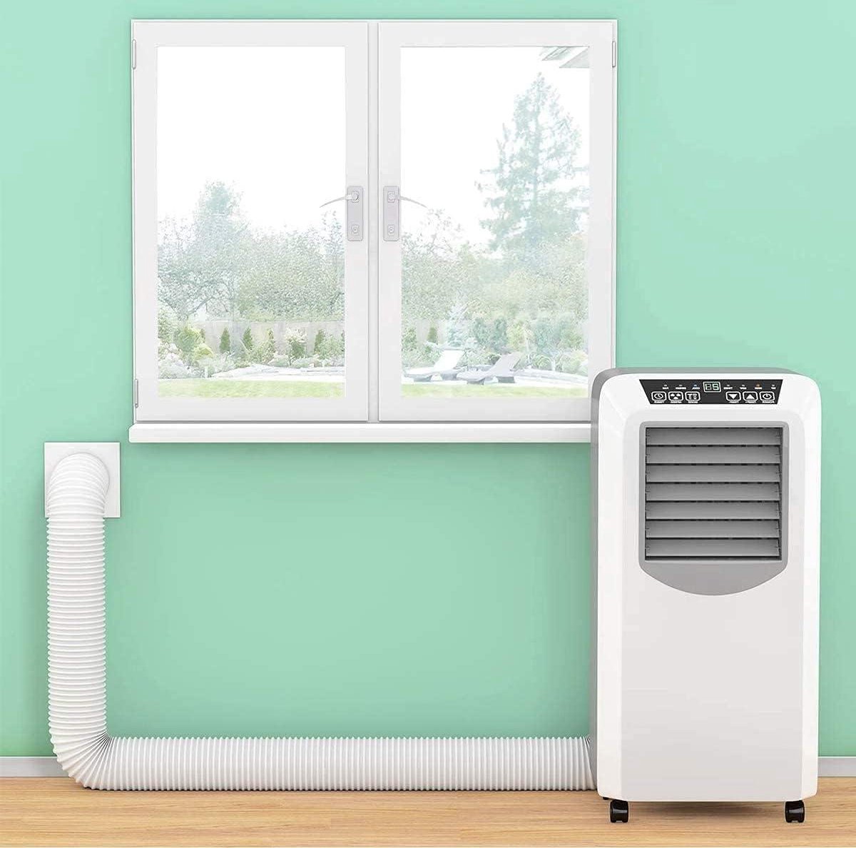 PVC afvoerslang voor airconditioning - mobiele airconditioning wasdroger - afzuigkap droger - Ø130/150 mm - 15 m