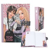 Depesche 12716 TOPModel My Journal - notitieboekje in roze met modelmotief, ringband om zelf te ontwerpen als bullet journal, incl. pennen, stickers etc