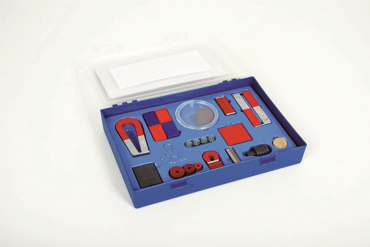 Shaw magneten deluxe magnetisme set - educatief speelgoed 44-delig.