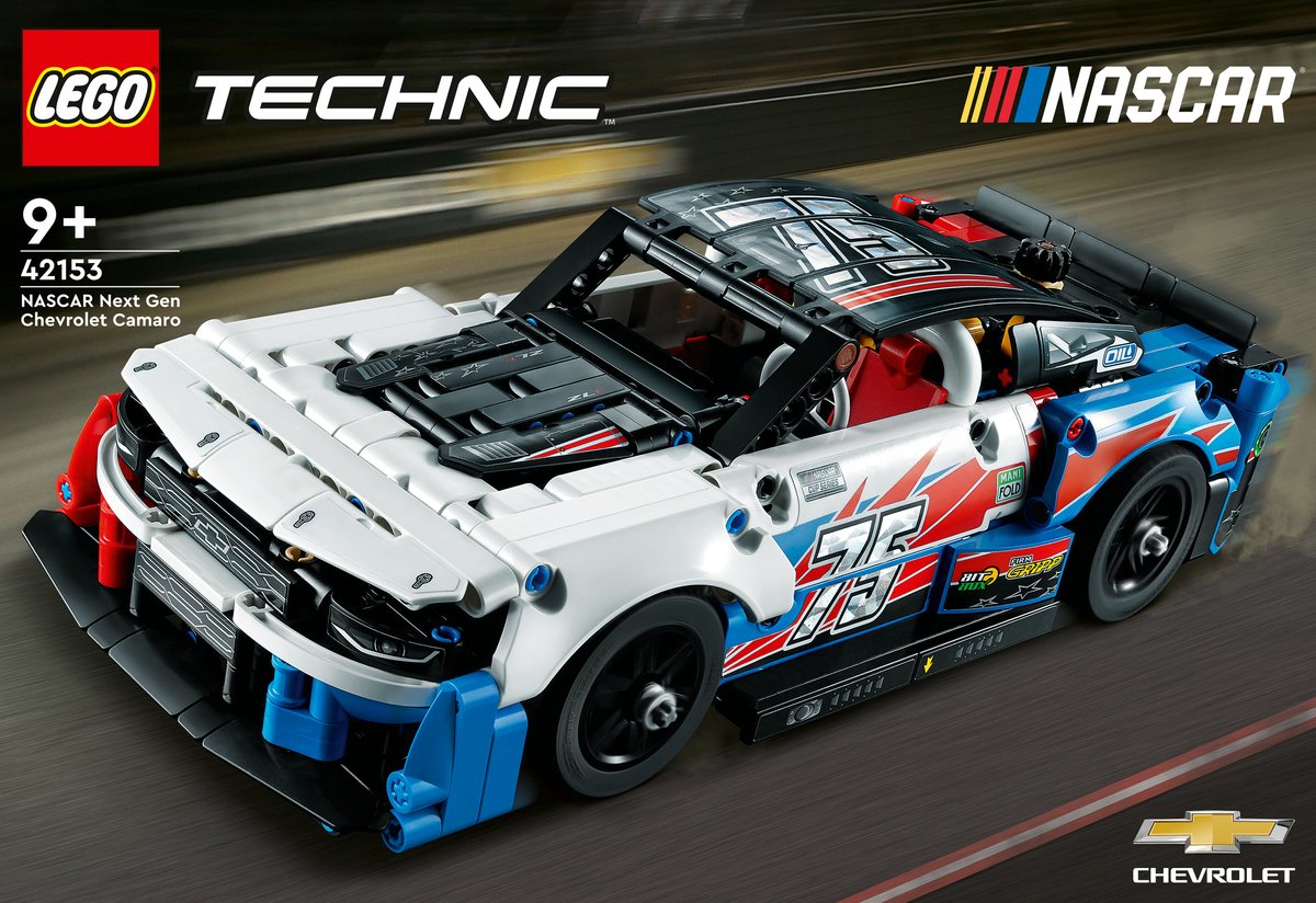 LEGO Technic NASCAR Next Gen Chevrolet Camaro ZL1 Set - 42153 — afbeelding 14