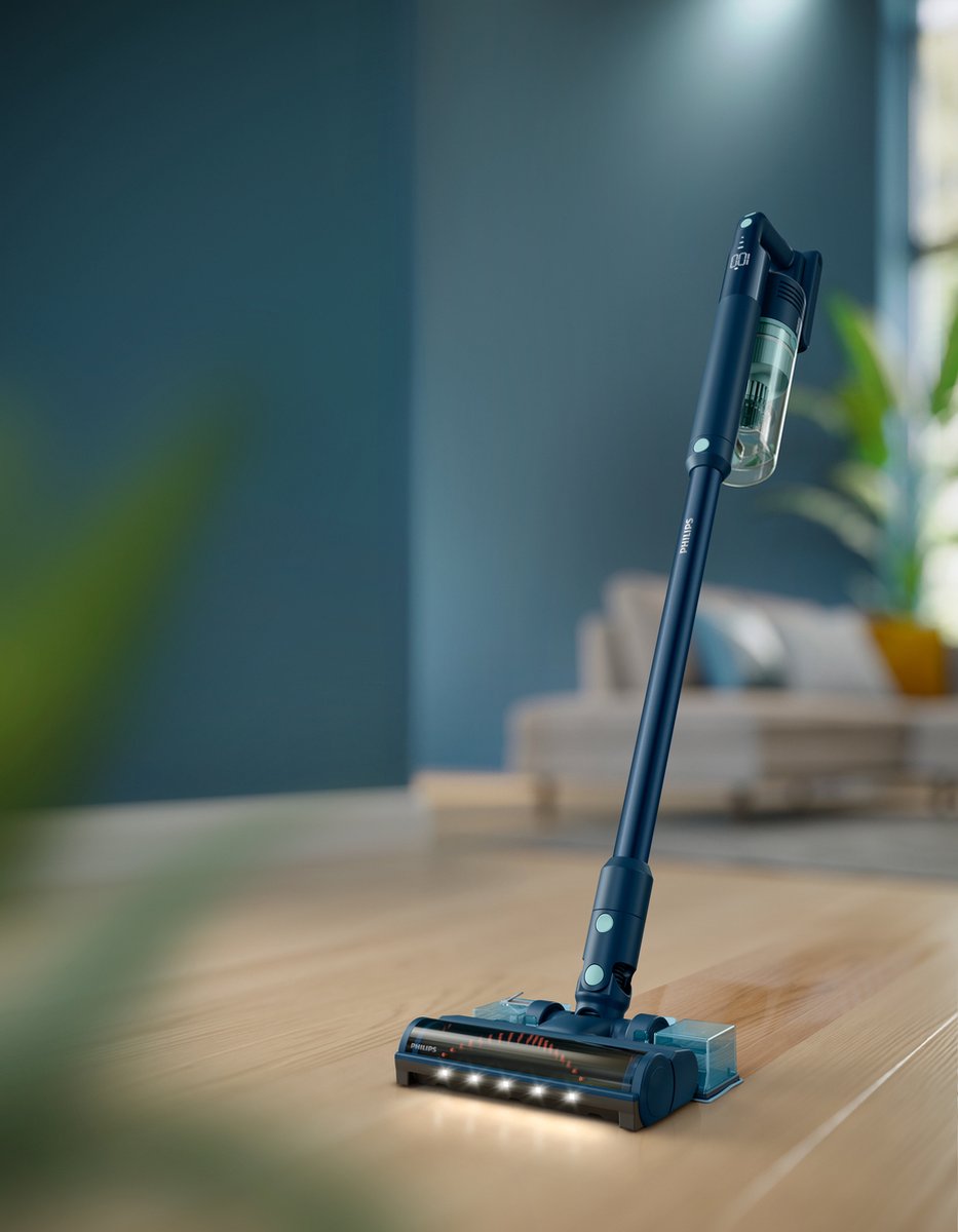 Philips XC5141/01 Draadloze Steelstofzuiger met Dweilfunctie - afbeelding 3