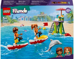 foto van LEGO Friends Strand waterscooter 42623