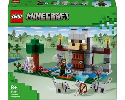 foto van LEGO Minecraft® De wolvenburcht speelset met fort 21261