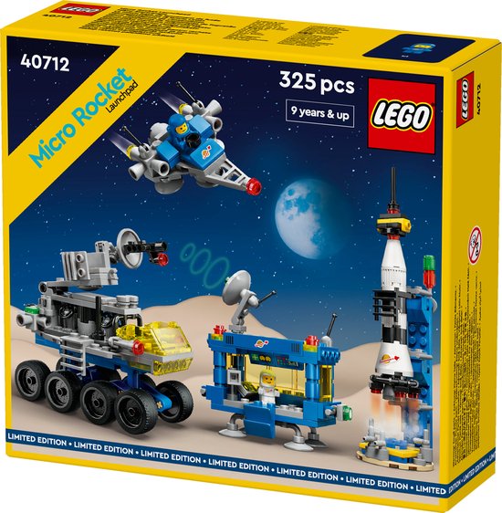 Rampe de lancement de la Micro fusée LEGO - 40712