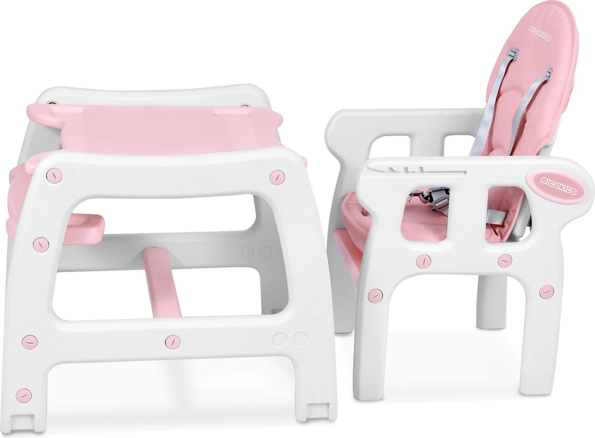 Sinco 5in1 voedingsstoel, roze