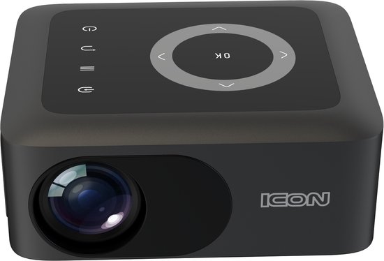 ICON Projector 110 - Beamer - Mini portable Home Theater - HDMI - Bluetooth - USB - 720P Native resolution