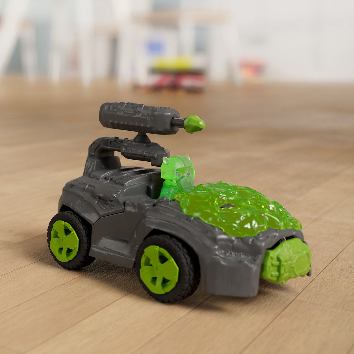 Schleich Eldrador Steen-crashmobiel: terugtrekmotor + vuurwapen thumbnail 4