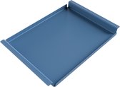 Steellish Dienblad Rechthoek - Tray - Aluminium - Duif Blauw - 62×44×5