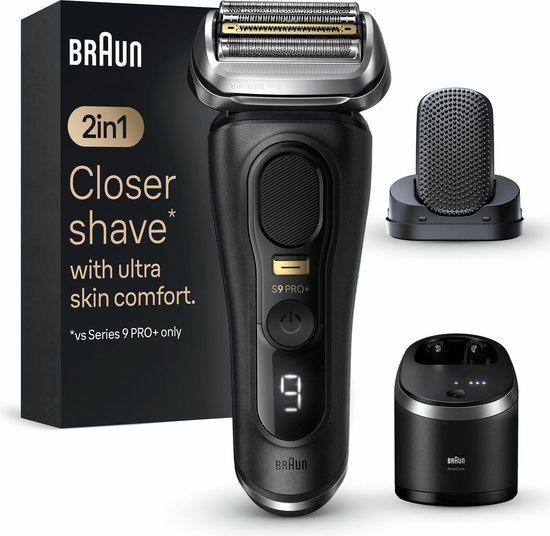Braun Series 9 Pro+ 9590cc Wet & Dry Scheerapparaat met - Braun - €440,00