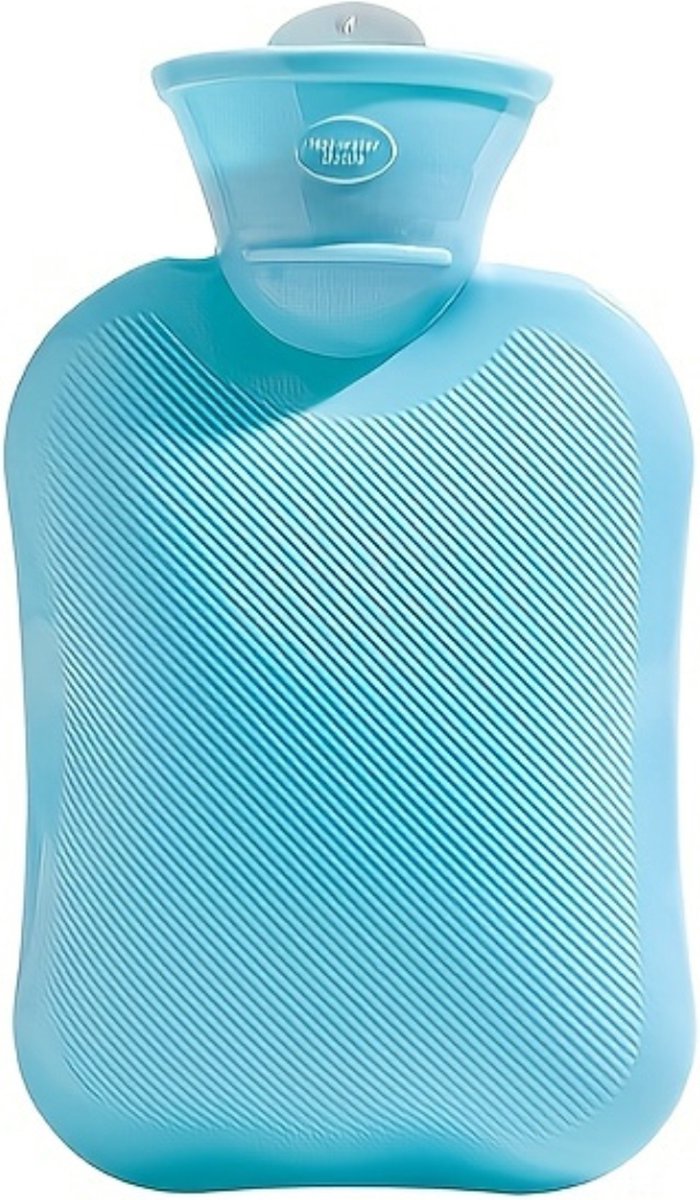 Goedkoopste Nivard Knuffel Kruik - Warmwaterkruik - Warmtekruik - Warmwaterzak - Bag - Warmtekussen - Blauw - 500ML
