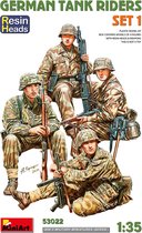 Figurines Résine Soldats Allemands WW2 1/35 - Pilotes De Char, Non Peintes, Neuves