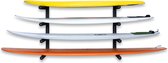Devoted Surfboard Rack Quad - 4 laags rek voor SUP en Surfboard ophangen