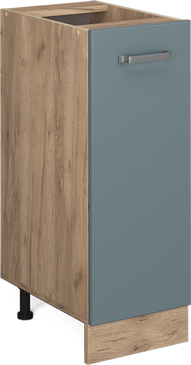 Vicco R-Line Apotheekkast – 30 cm, WB Eik Blauw-grijs