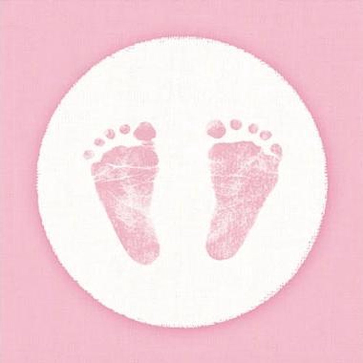 Ambiente Servetten "Baby voetjes meisje of jongen