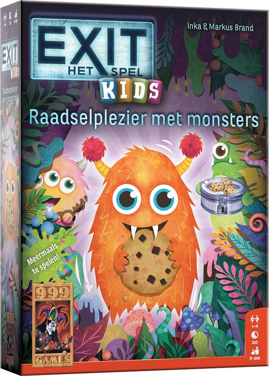 999 Games EXIT KIDS - Escape Room Spel - Monster Mashers | bol