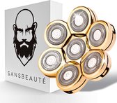 Sansbeauté® Scheerkop - Scheerhoofd - Vervangbaar - 7 bladen - LK-8820/30 - Geschikt Voor Sansbeauté® SkullSharp V1 & V2