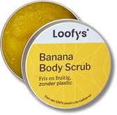 Loofy’s - Bodyscrub Banana- Suikerbasis- Vegan- Geen Plastic- Heerlijke geur- Loofys