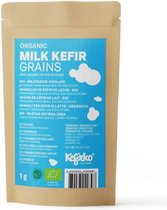 Kefirko - Starter Melk - Melk Kefirkorrels - Melkkefir - 1 gram