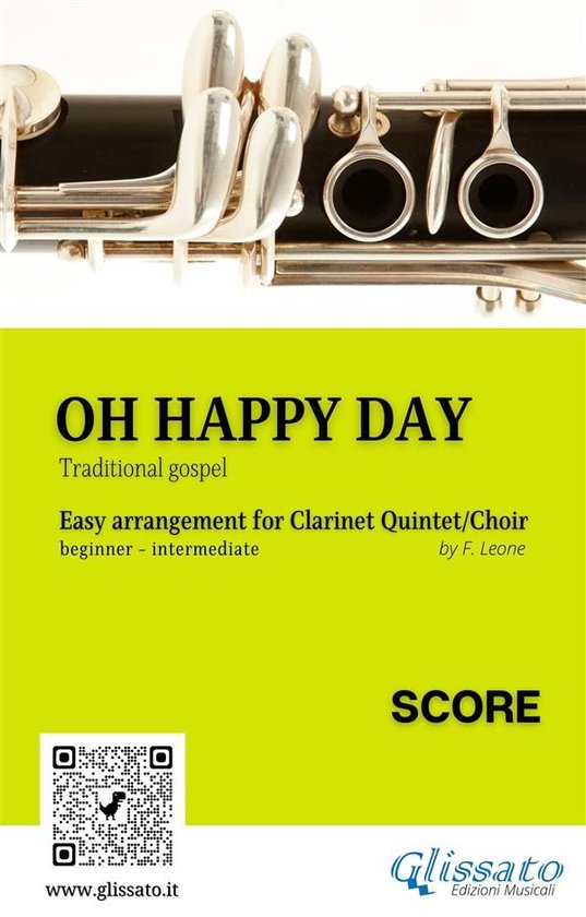 Oh Happy Day - Clarinet Quintet/Choir 1 - Oh Happy Day - Clarinet Quintet/Choir (score)