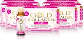 Gold Collagen Pure - SUPER PROMO : 9 + 1 GRATIS doos (100 x 50ml - 3 MAANDEN KUUR) - Het originele klinisch bewezen formule met gehydrolyseerd viscollageen (Type I en III) - Onze wereldwijde bestseller sinds 2011 (2 flesjes/seconde)