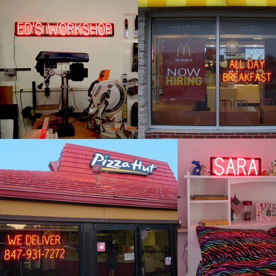 FÉLICITATIONS - Enseigne lumineuse à LED au néon illuminée | SortBrite | 107,41 x 16 cm | 6 modes de gradation et 8 animations lumineuses | Éclairage au néon pour panneaux publicitaires