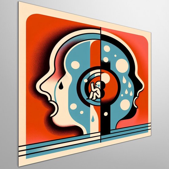Kunstprint | Wanddecoratie | Dibond | 60 × 60 cm