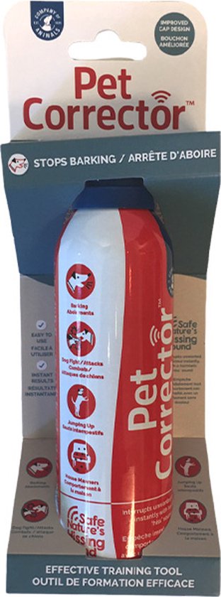 Compagnie d'animaux - Pet Corrector 50 ML STOP aux aboiements du chien ou à tout autre comportement indésirable de manière respectueuse du chien Explication à l'intérieur de l'emballage.