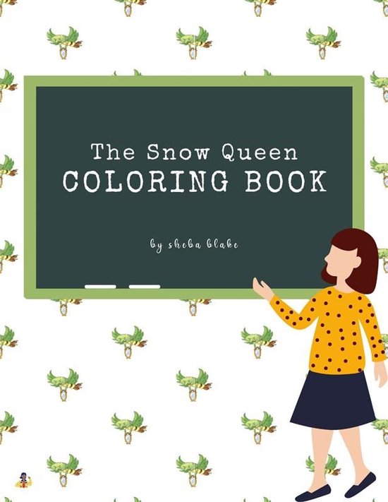 The Snow Queen Coloring Book for Kids Ages 3+ (Printable Ver ... - cover