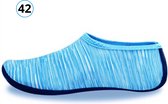 Livano Waterschoenen Voor Kinderen & Volwassenen - Aqua Shoes - Aquaschoenen - Afzwemschoenen - Zwemles Schoenen - Hemelsblauw - Maat 42