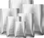 Mylar vacuümverpakking zakken - hitteverzegelende levensmiddelen vershoudzakjes (50 stuks - 20 x 30 cm)