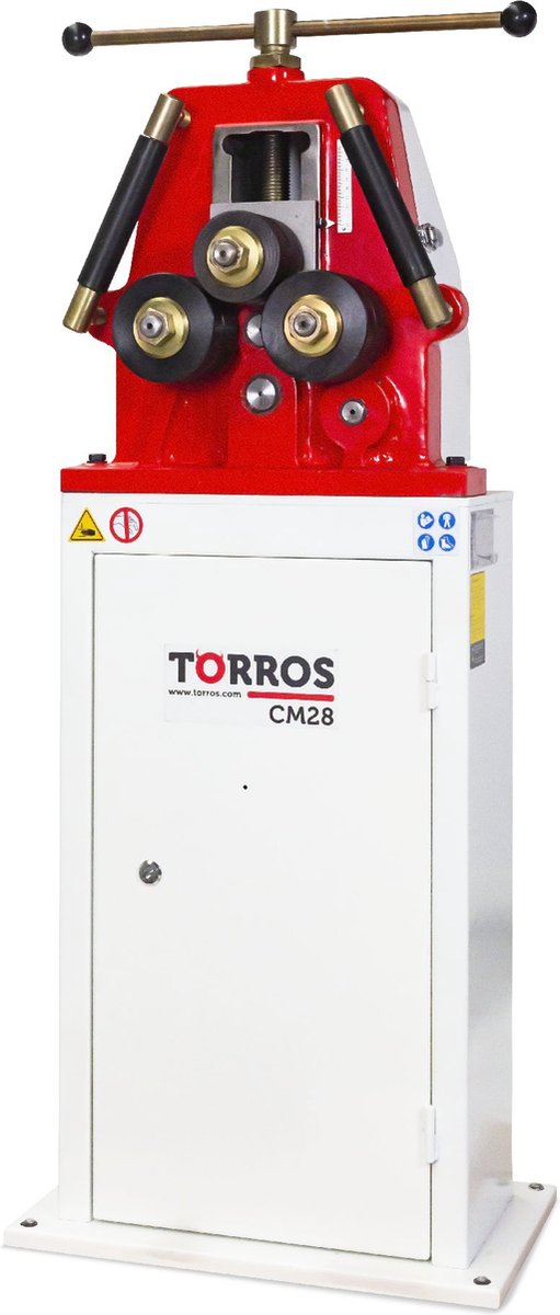 Manuele profielwals voor profielen, buizen en massief materiaal Torros CM28