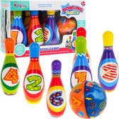Playos® - Bowlingset voor Kinderen - 7 Delig - Foam Kegels - Actiespel - Binnen en Buitenspeelgoed - Kegelspel - Bowlingspel - Bowlen