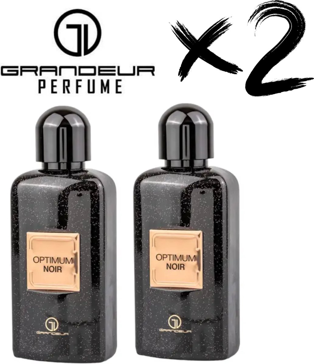 Goedkoopste GRANDEUR Perfume OPTIMUIM NOIR, 2 x 100ml