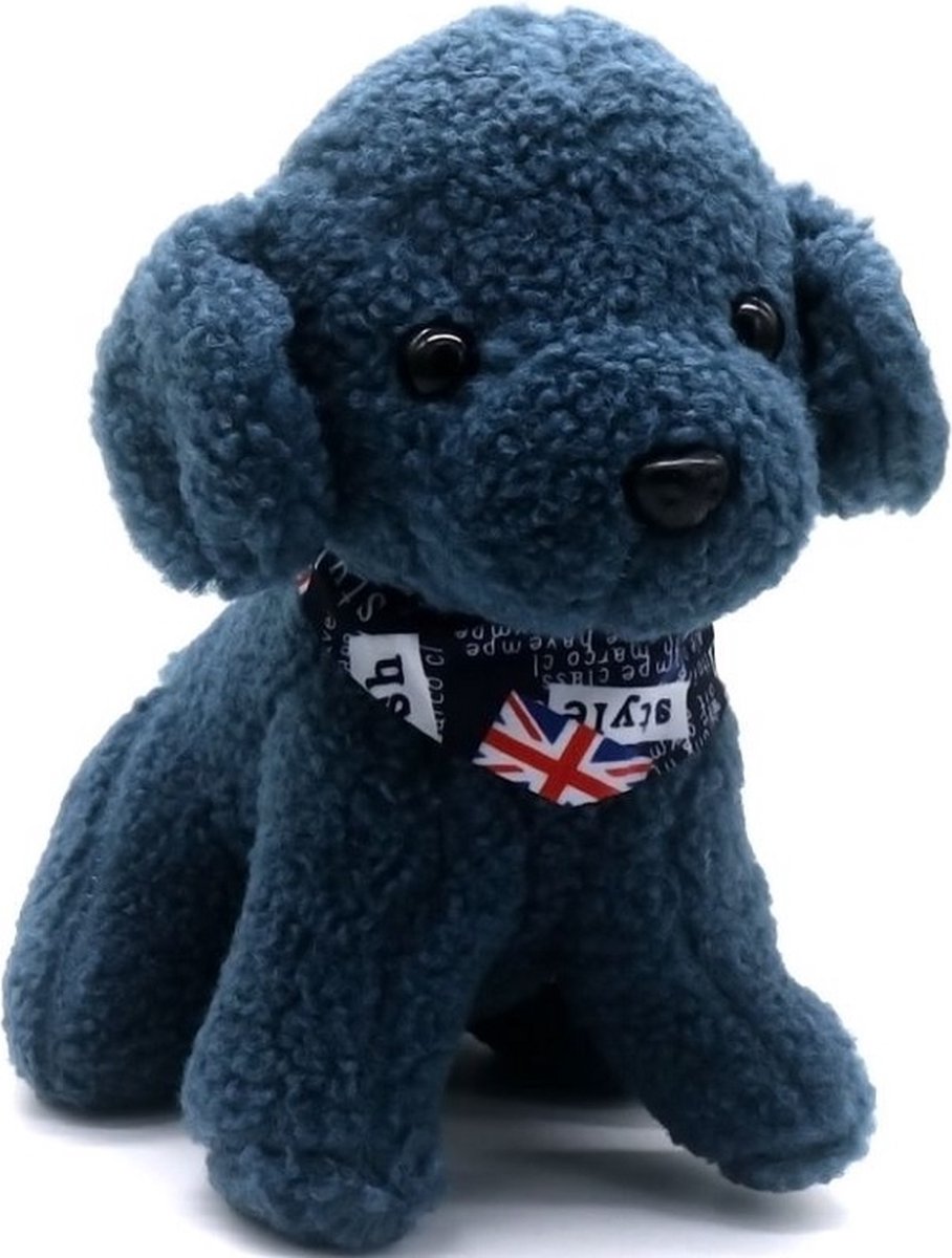 Een lieve en zachte knuffel! Voor deze leuke hond 22x16cm is altijd wel een mooie plek te vinden bijv. kinderkamer, babykamer, woonkamer, auto en nog veel meer plaatsen. Erg leuk om voor uzelf te kopen maar ook leuk om cadeau te geven.