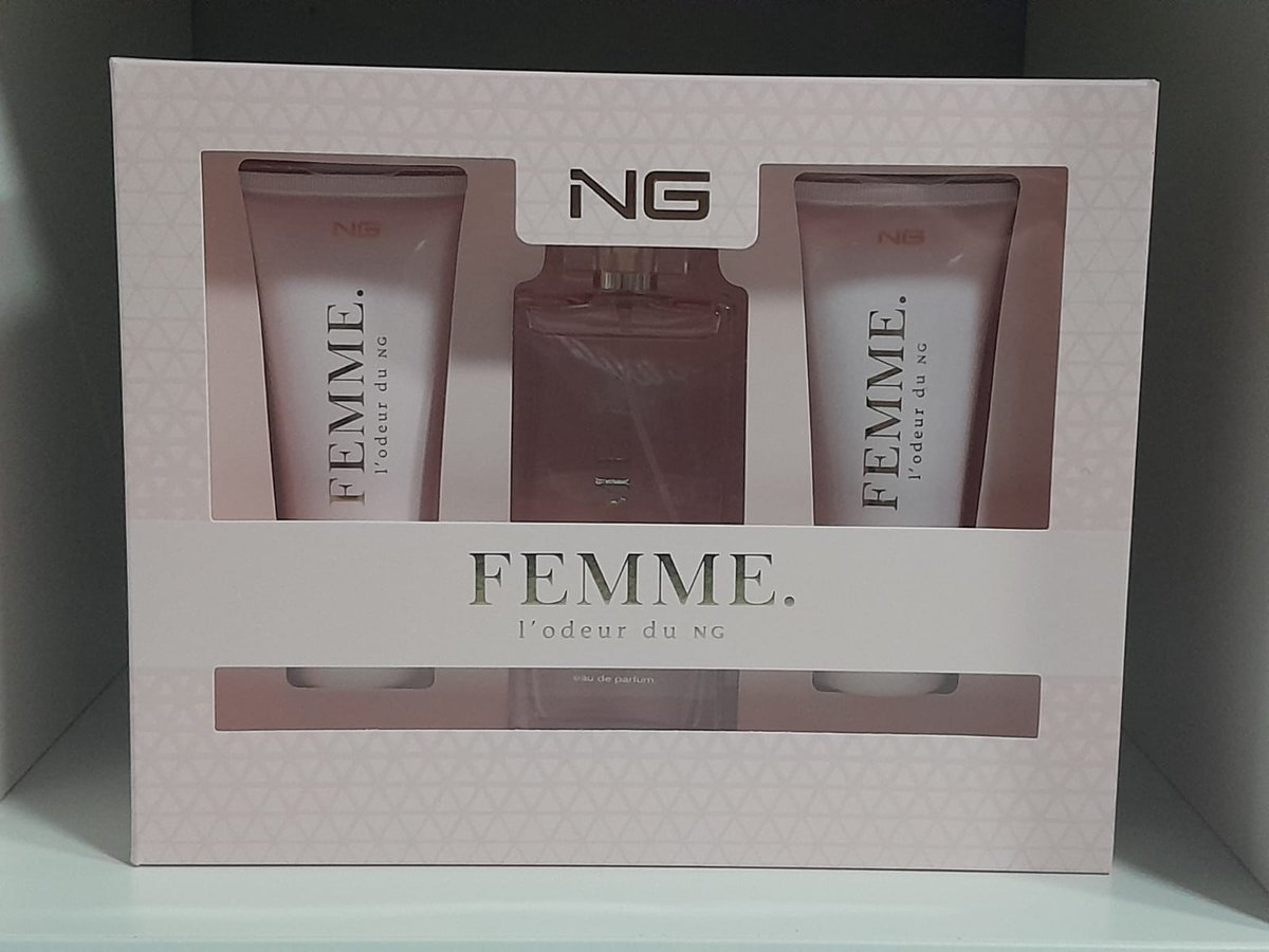 Goedkoopste NG Femme L'odeur duGiftset cadeau voor haar 3-delig