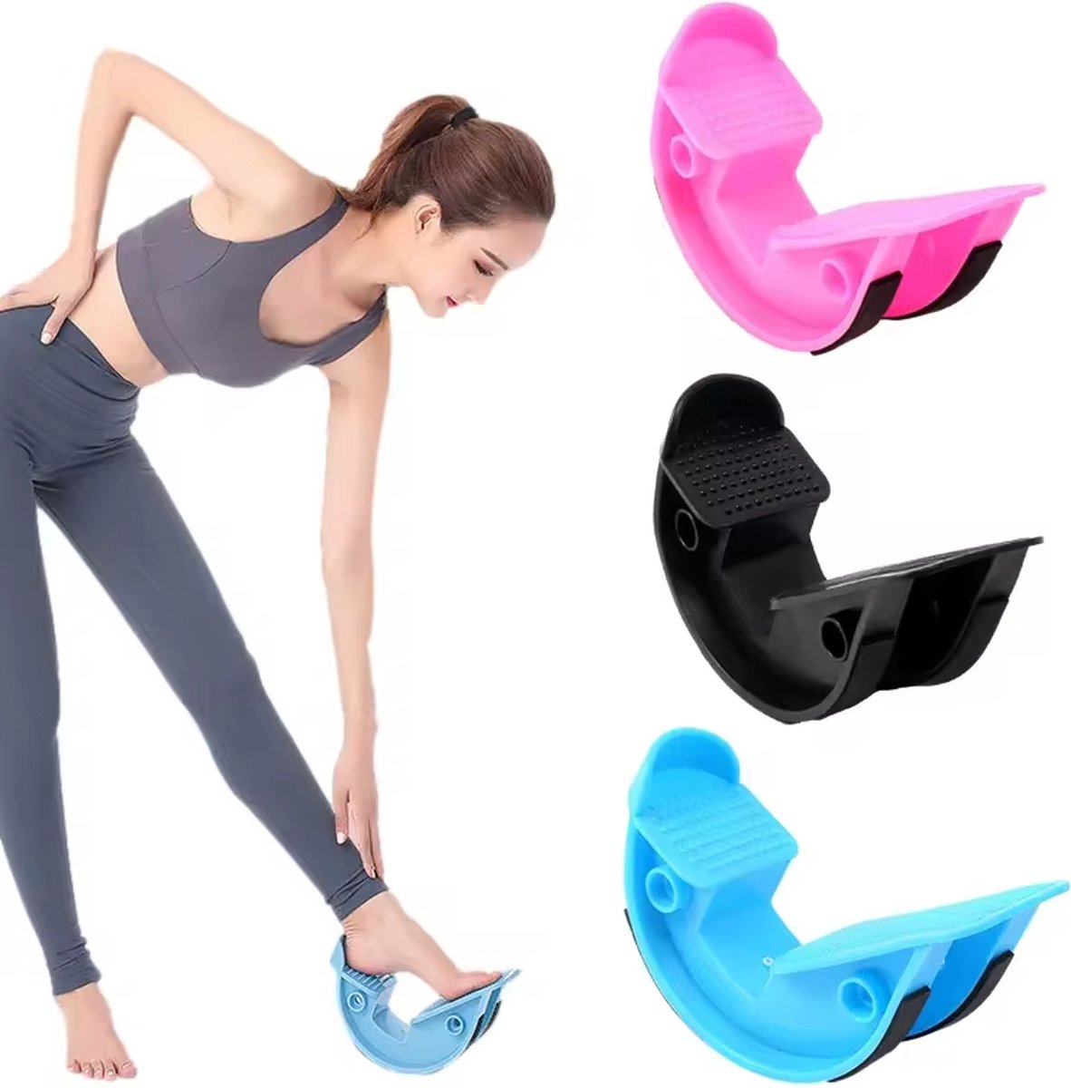 Professionele Kuit en Enkel Stretcher - Veelzijdig Fitnessgereedschap voor Effectieve Stretching